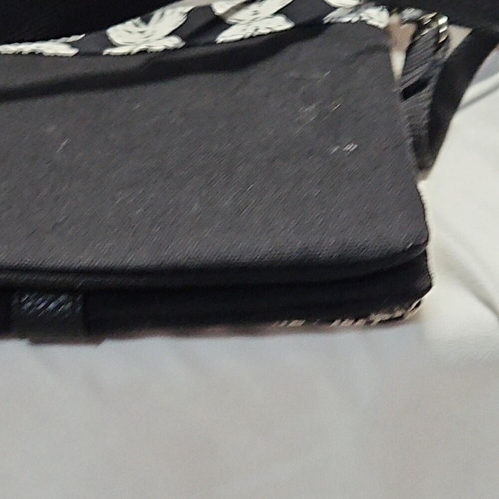 Thirty-One 31 Double Up Crossbody Purse Black Links - Picture 4 of 7